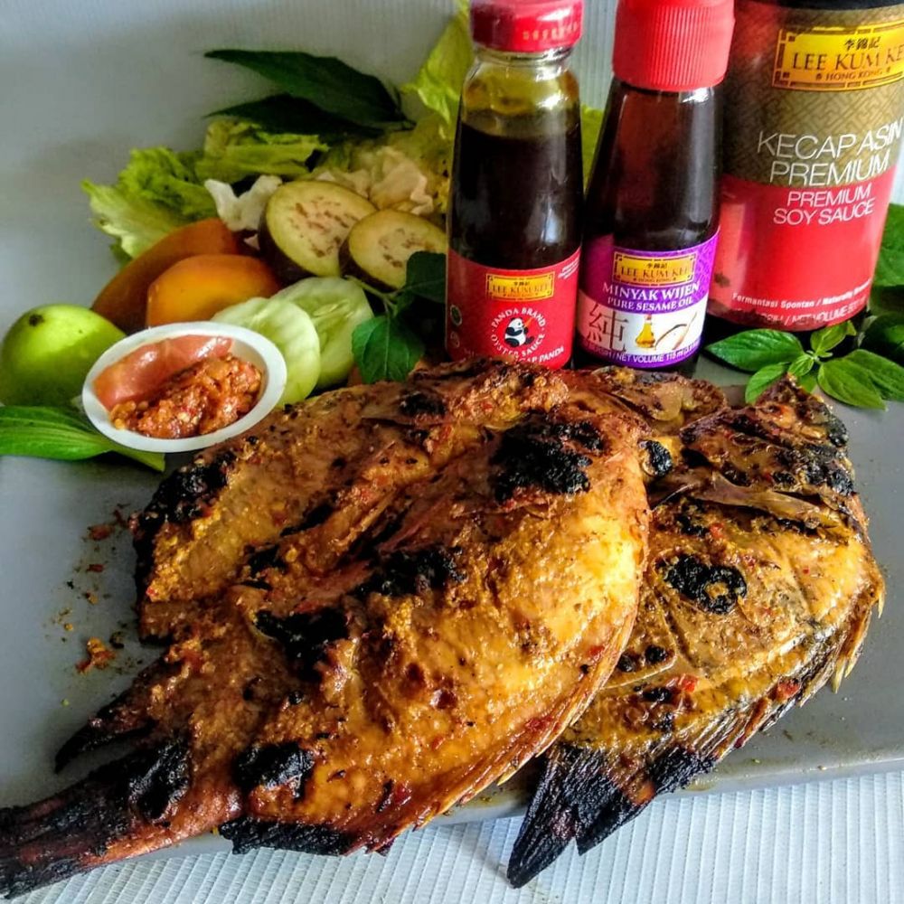 13 Resep ikan kakap bakar, sedap dan bumbu meresap sempurna