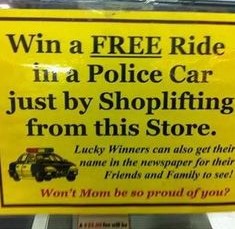 peringatan lucu antimaling ini bikin mental pencuri auto ciut, absurd banget nih © berbagai sumber