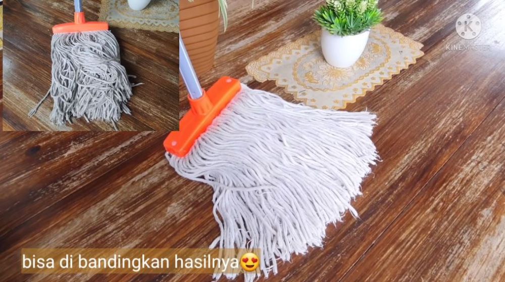 Aksi wanita tunjukkan fungsi lain sabun cuci piring ini bikin melongo sekaligus kagum