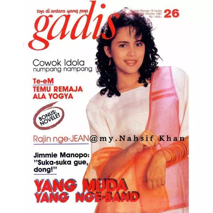 Model iklan kamera jadul © Instagram Model iklan kamera jadul © Instagram