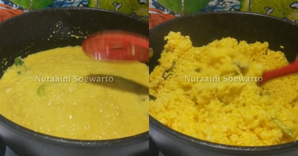 Trik masak nasi kuning agar hasilnya pulen tapi tak menggumpal dan lebih gurih