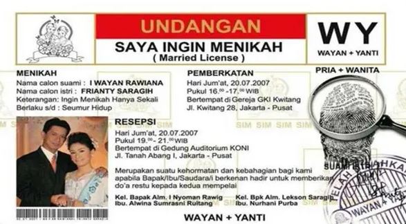 Desain undangan pernikahan Berbagai sumber Desain undangan pernikahan Berbagai sumber