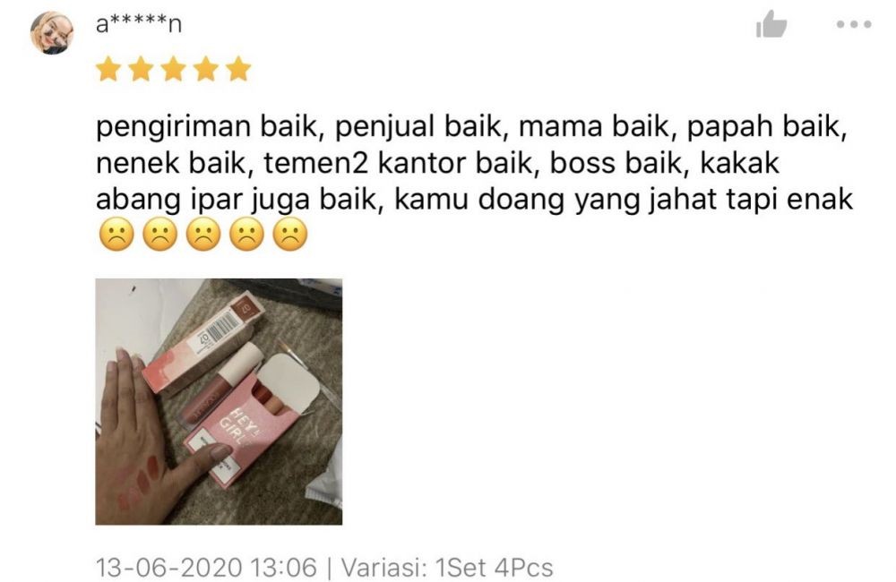 potret lucu review pembeli © 2023 brilio.net potret lucu review pembeli © 2023 brilio.net