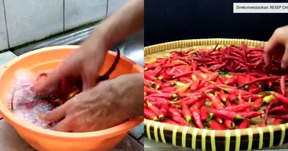 Cara membuat dan menyimpan cabai kering agar tetap merah dan awet hingga 6 bulan