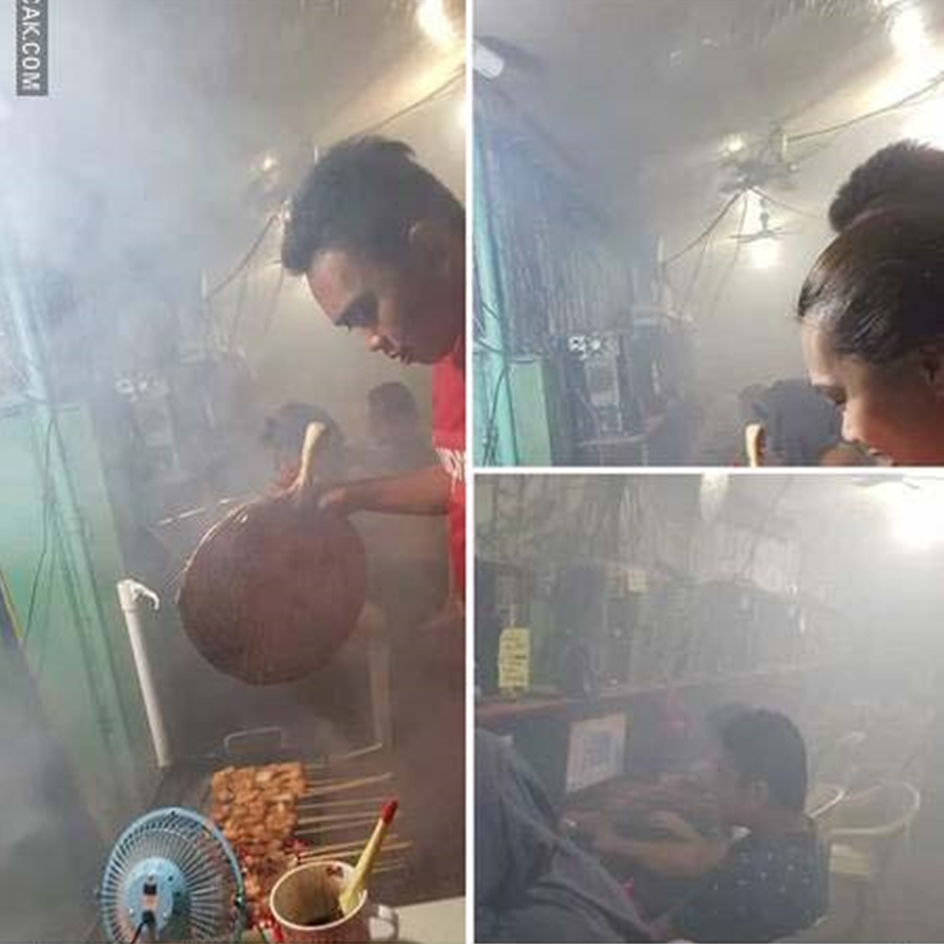 life hack tukang sate © berbagai sumber