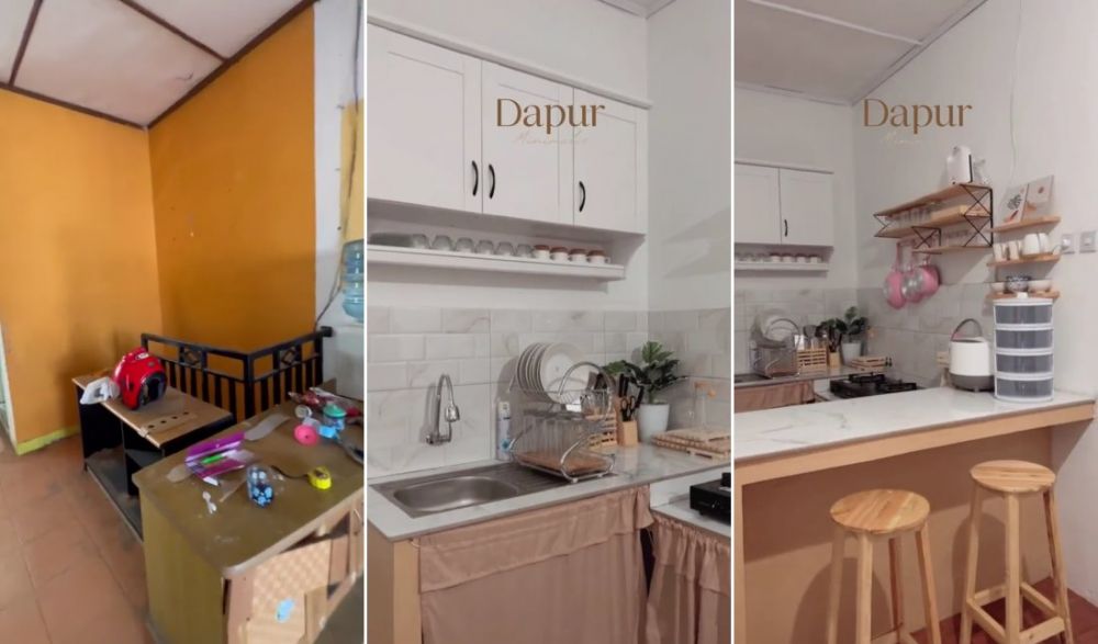 makeover lantai 2 rumah © TikTok