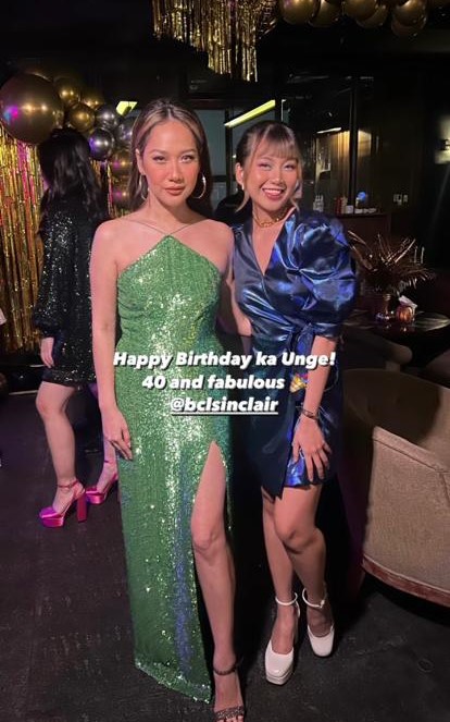 momen perayaan ultah BCL ke-40 © berbagai sumber