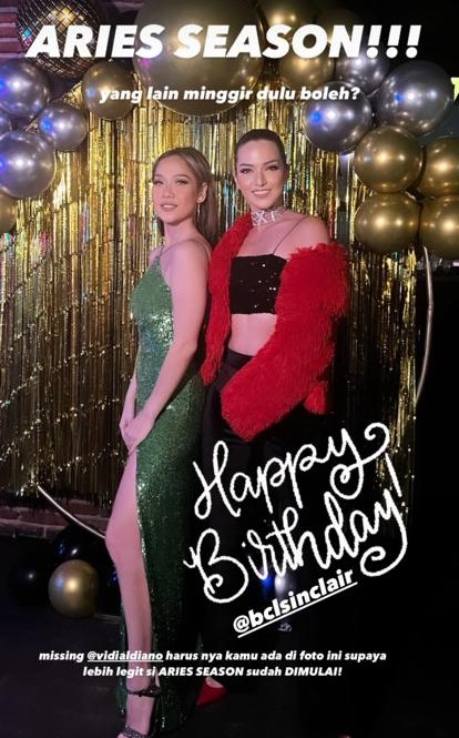 momen perayaan ultah BCL ke-40 © berbagai sumber