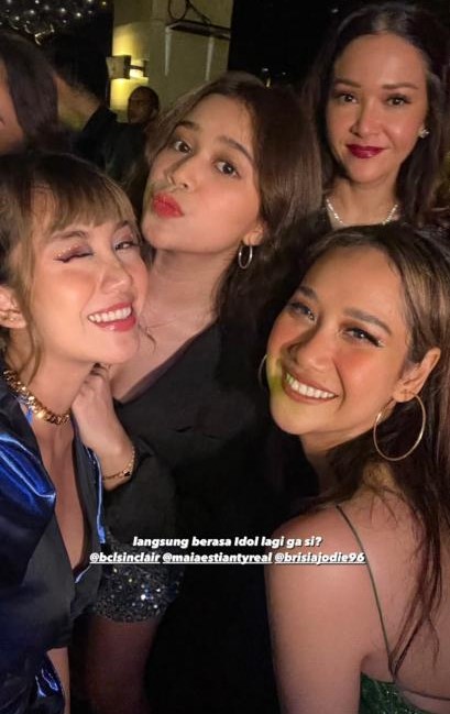 momen perayaan ultah BCL ke-40 © berbagai sumber