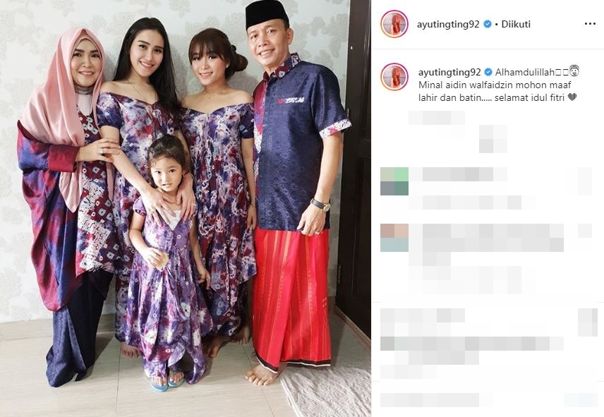 ayu ting ting salah kostum © Instagram