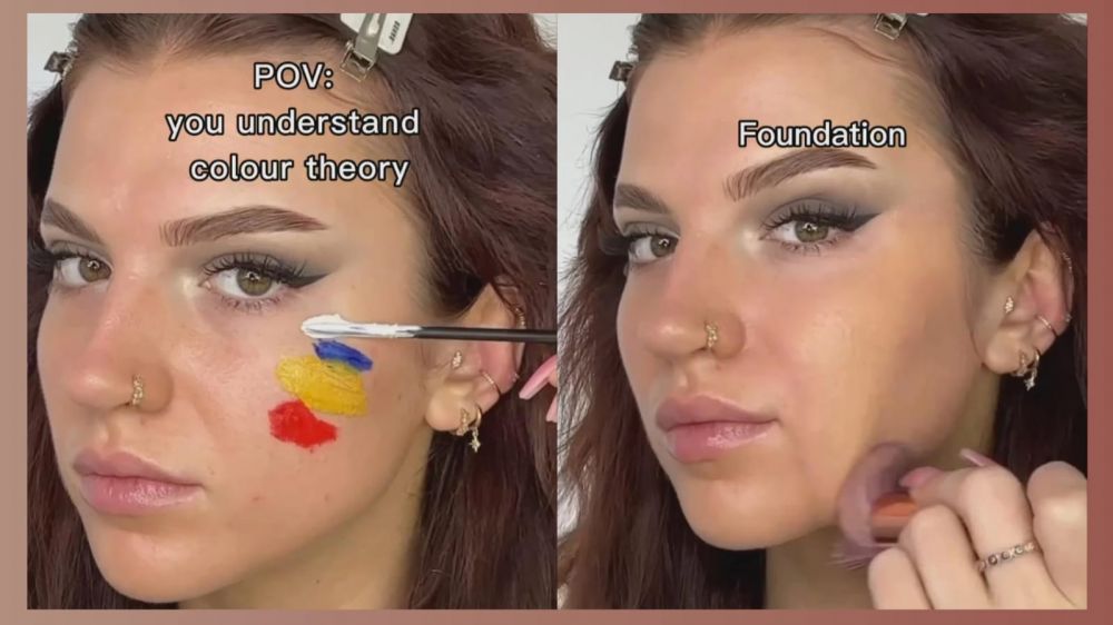 Wanita ini buktikan cat air bisa untuk merias wajah, hasil akhir makeupnya bikin takjub
