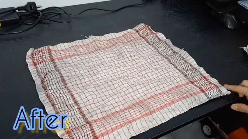 Jangan cuma sabun, ini cara bersihkan bau dan noda membandel di lap dapur pakai tambahan satu bumbu