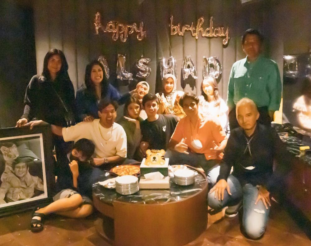 kebersamaan Tiara Andini dengan keluarga Alshad Ahmad © 2023 brilio.net