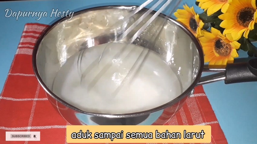 Antiamis, ini trik bikin vla puding tanpa telur biar kental dan creamy