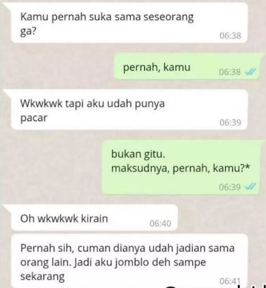 Chat lucu gagal curhat ke pasangan Berbagai sumber