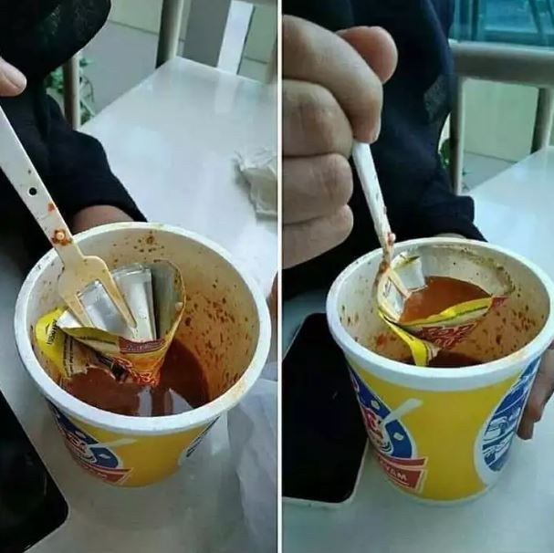 Potret lucu alat makan nggak biasa Berbagai sumber