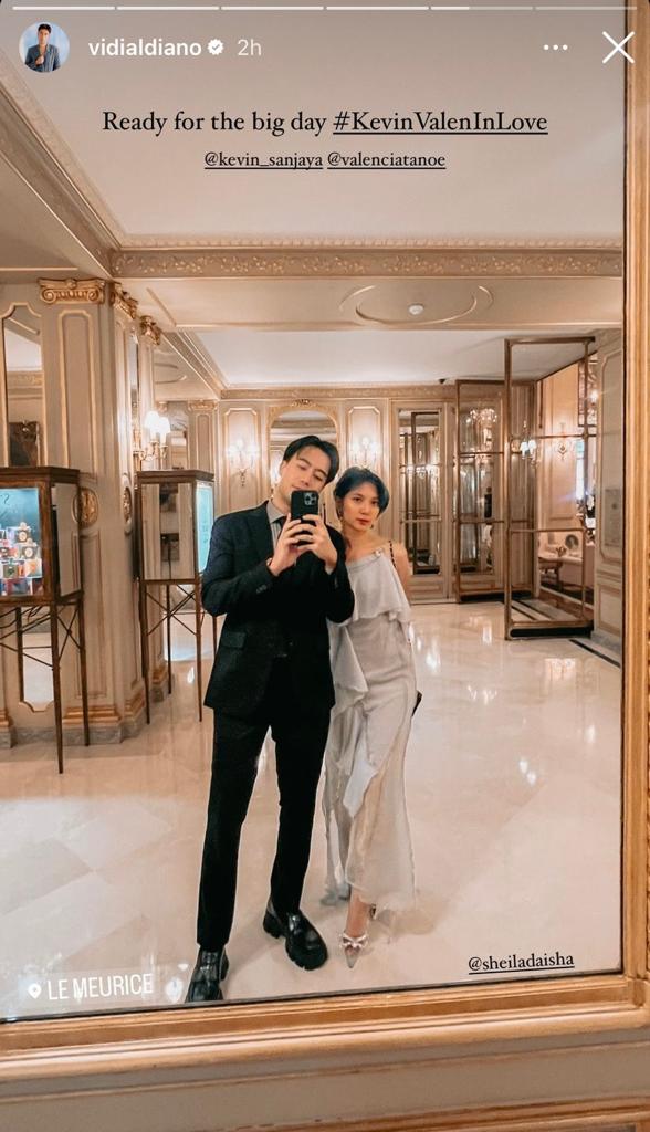 momen pemberkatan pernikahan kevin sanjaya & valencia tanoesoedibjo © berbagai sumber