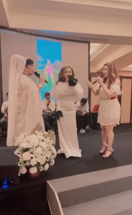  momen barbie kumalasari di ulang tahun indah sari © berbagai sumber