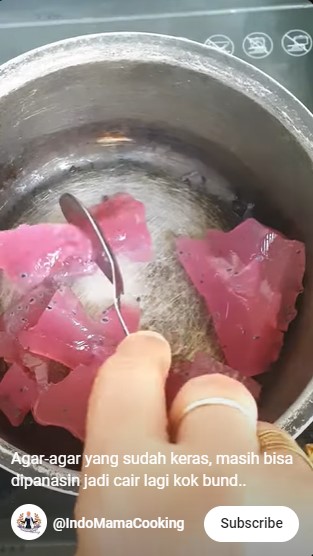 Tak banyak yang tahu, ini trik mencairkan ulang puding dan agar-agar yang sudah padat
