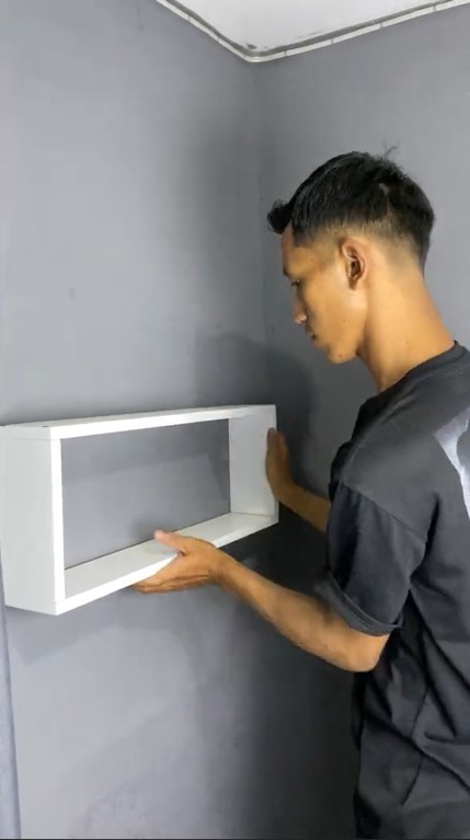 Makeover kamar sempit versi minim budget © TikTok