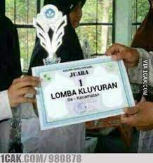 potret lucu juara lomba ini malah bikin tepuk jidat © berbagai sumber