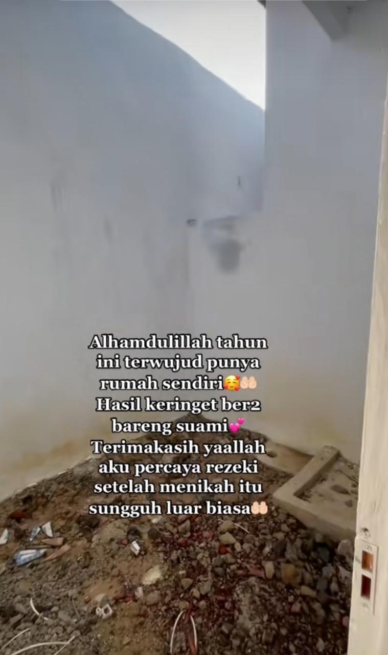 rumah subsidi jadi rumah mewah © Tiktok