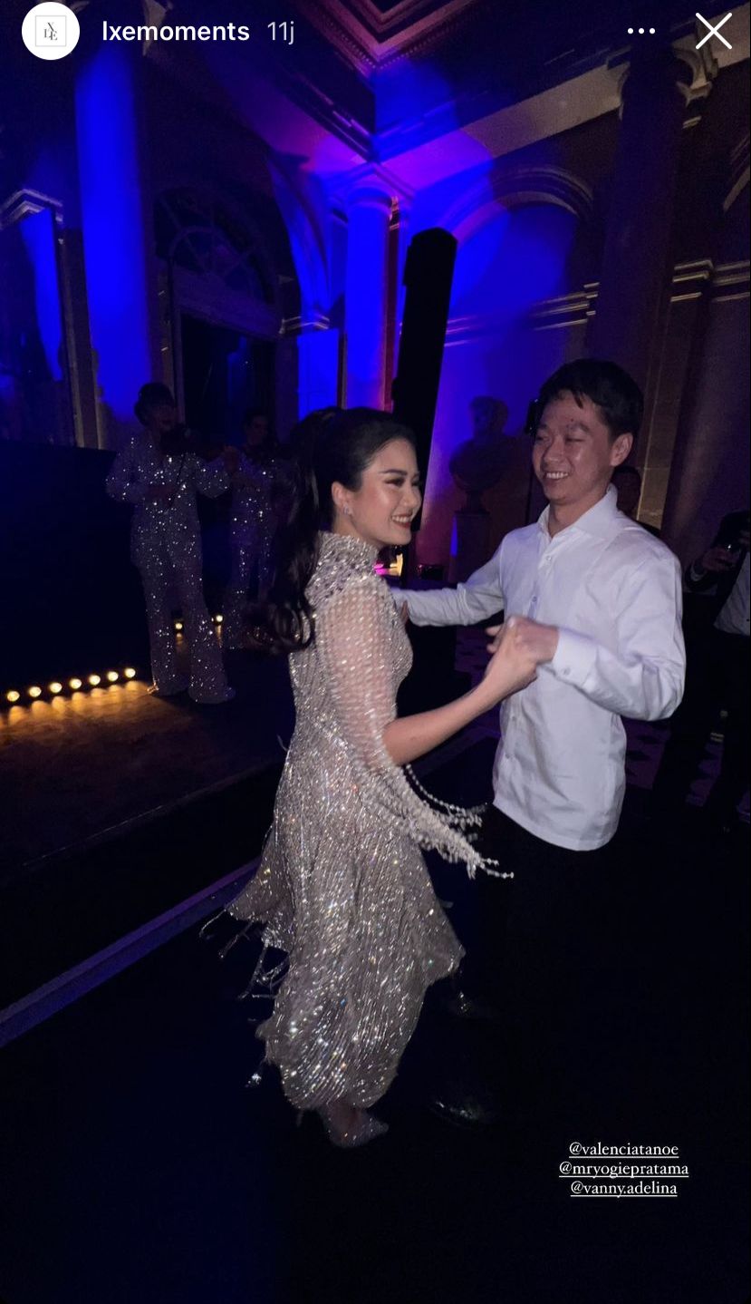 pesona valencia saat menikah © instagram pesona valencia saat menikah © instagram