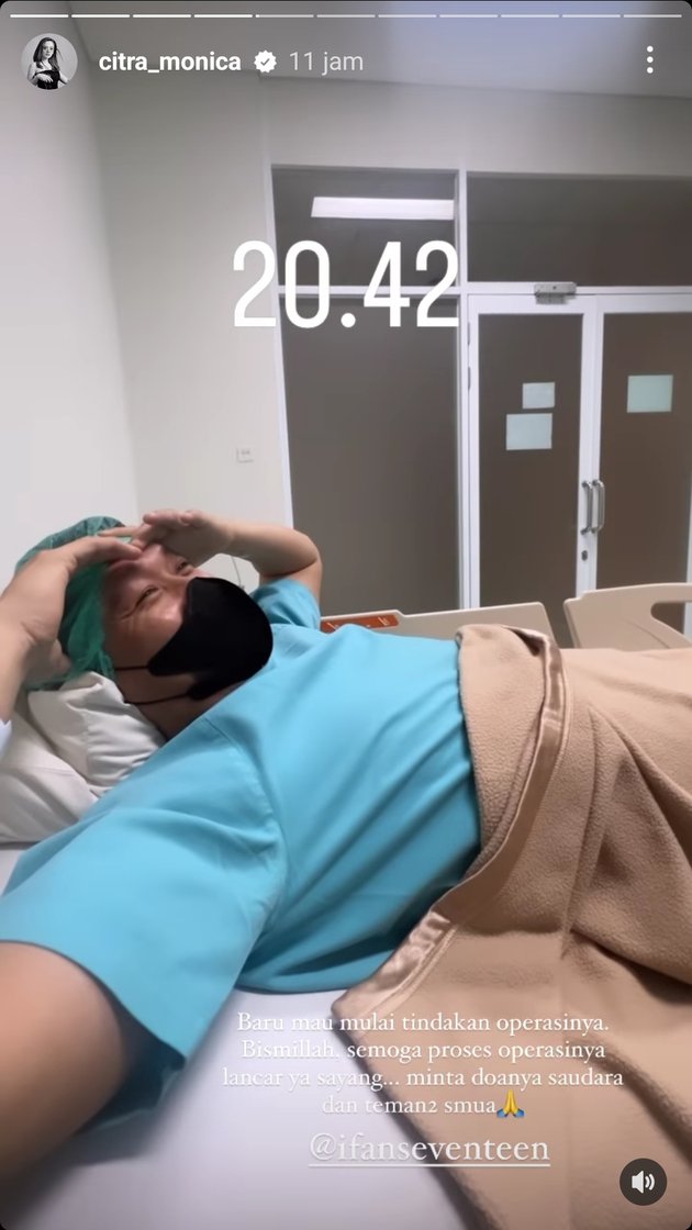 momen ifan seventeen jalani operasi  © instagram