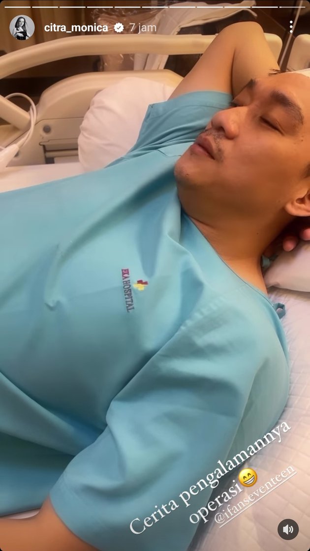 momen ifan seventeen jalani operasi  © instagram