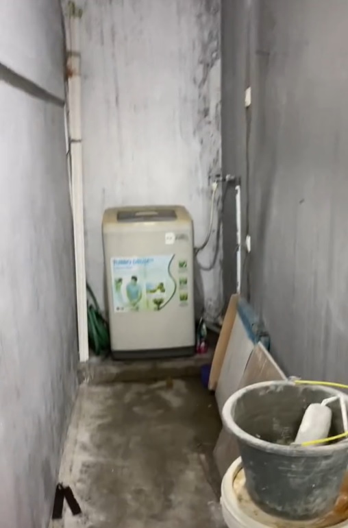 makeover lorong sempit jadi laundry room estetik © berbagai sumber