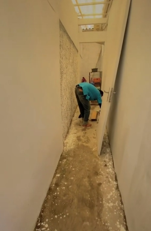 makeover lorong sempit jadi laundry room estetik © berbagai sumber