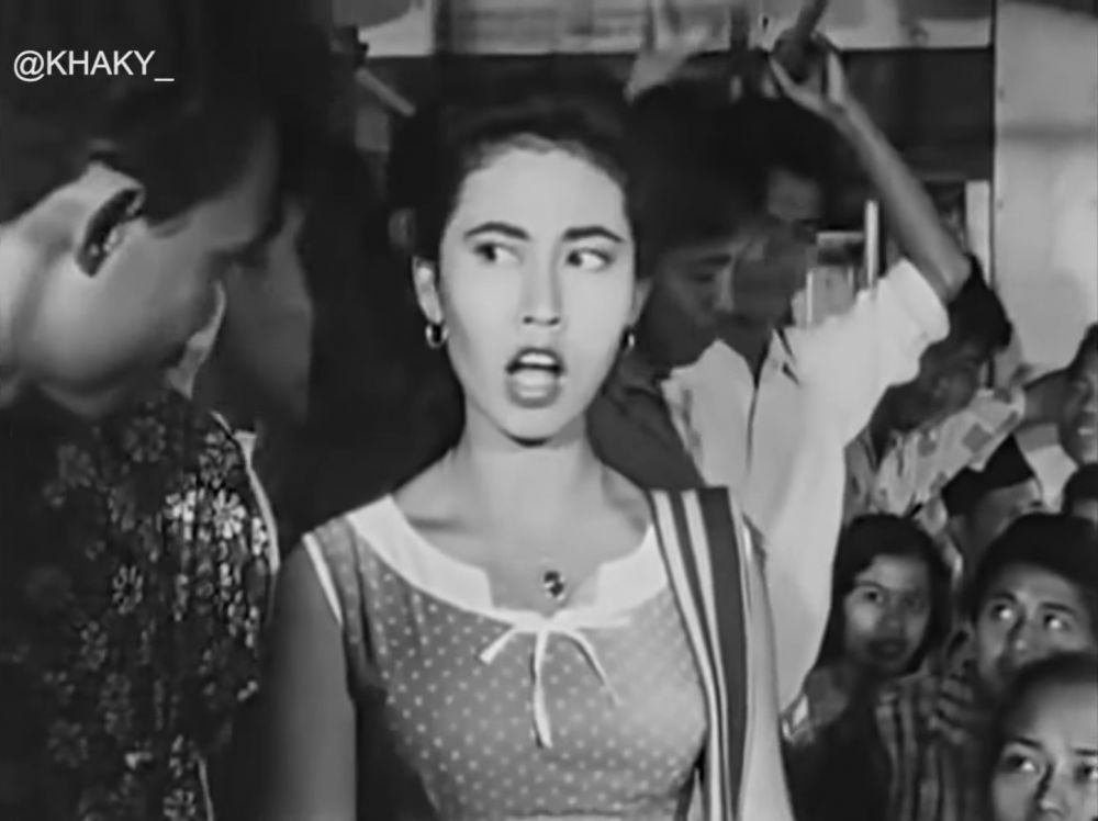 Mak Nyak Aminah Cendrakasih akting bareng Suzanna © berbagai sumber Mak Nyak Aminah Cendrakasih akting bareng Suzanna © berbagai sumber