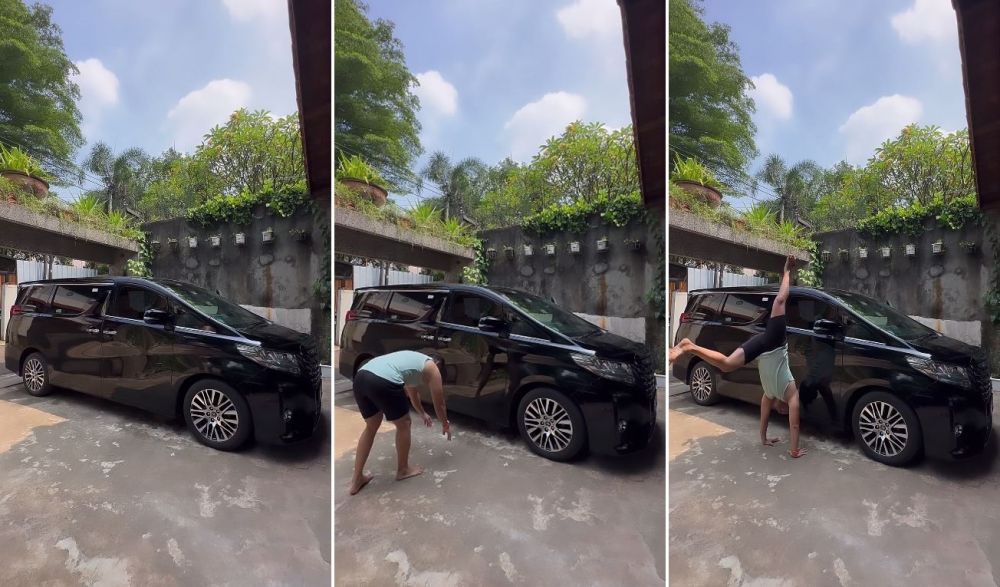 aksi anjasmara naik mobil © Instagram aksi anjasmara naik mobil © Instagram