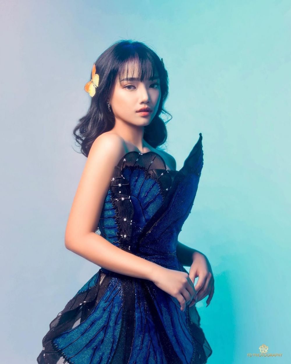 Fuji menjelma jadi Tinkerbell © 2023 brilio.net