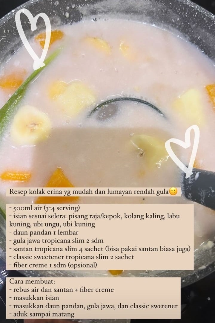 Cara bikin kolak simpel ala Erina Gudono untuk Kaesang, sehat dan cocok buat jadi takjil