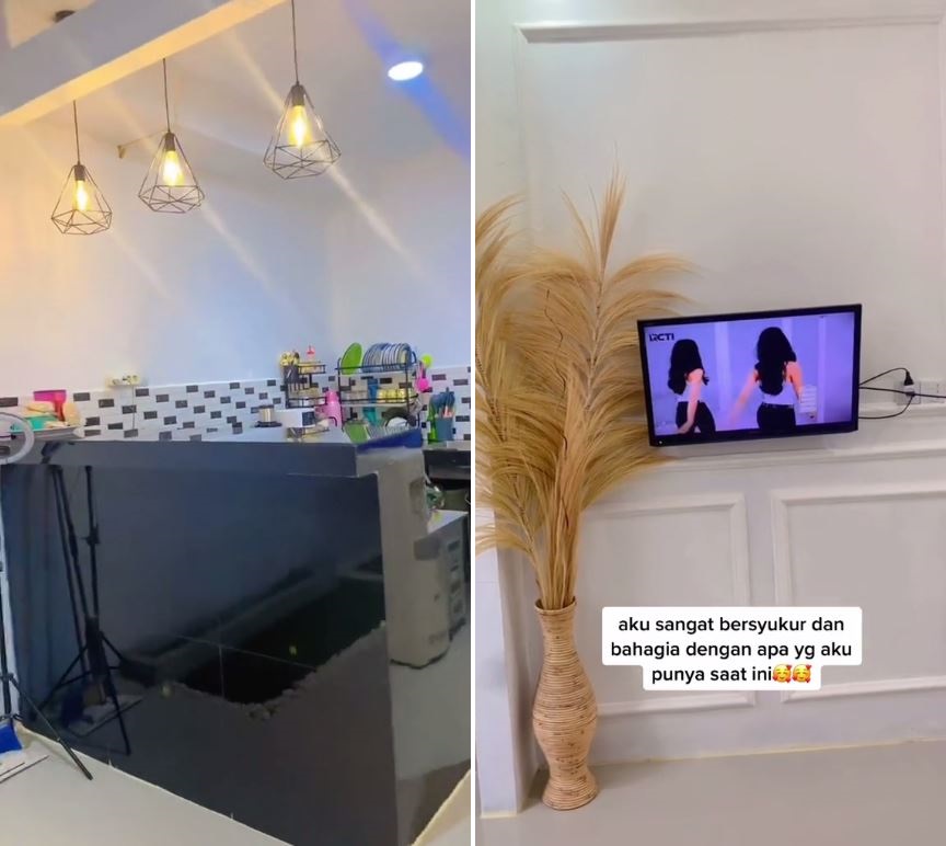 makeover rumah subsidi jadi elit © TikTok