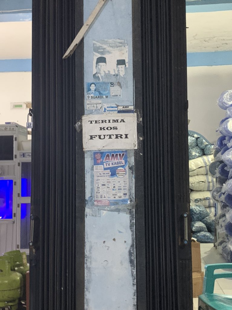 terima kos-kosan nyeleneh © Twitter