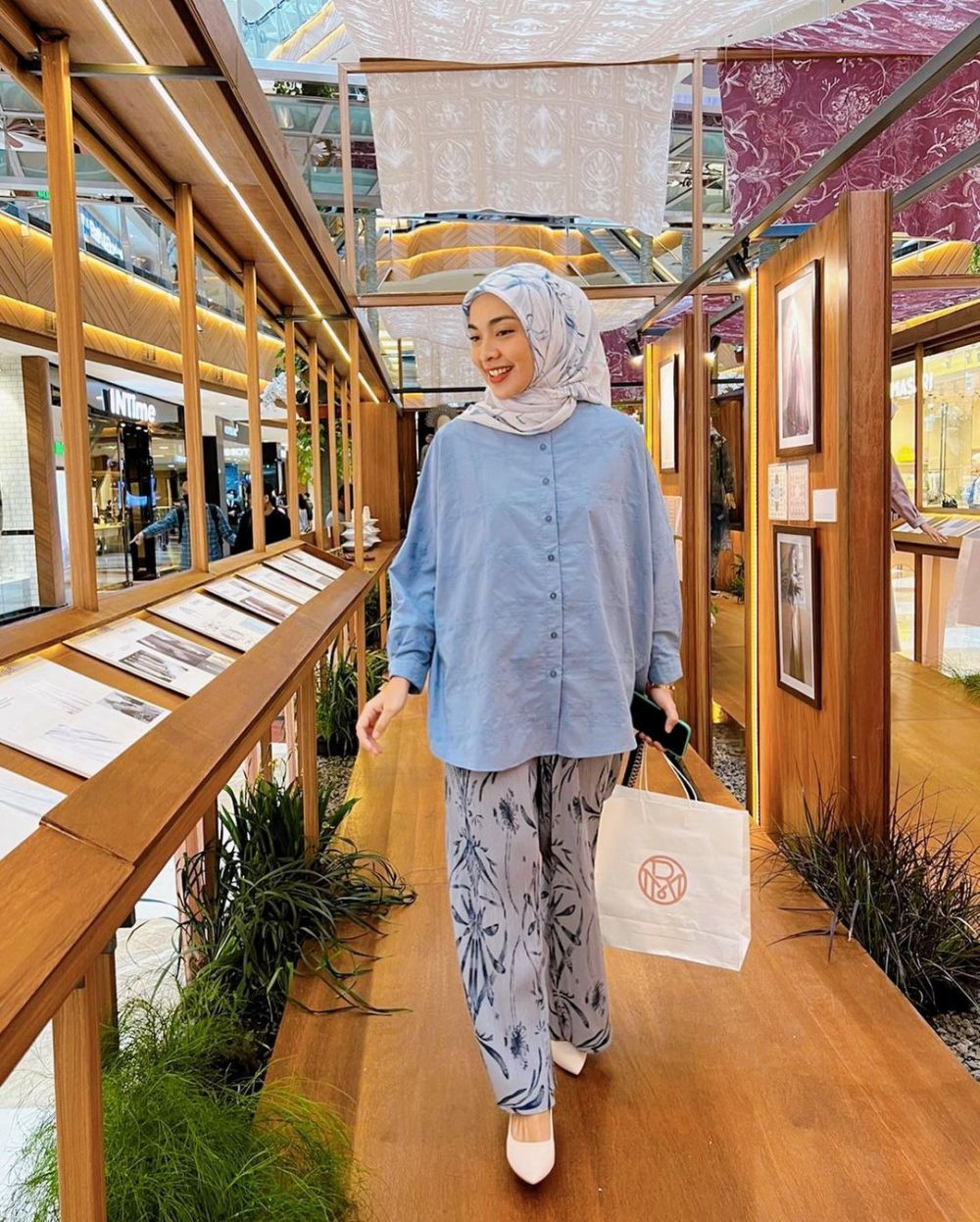 gaya pemeran Denok di kehidupan nyata  © 2023 brilio.net