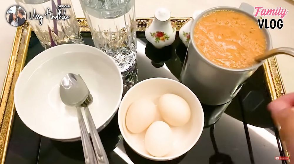 9 Menu sahur Ussy Sulistiawaty ini sederhana ala rumahan, ekonomis dan praktis dibuat