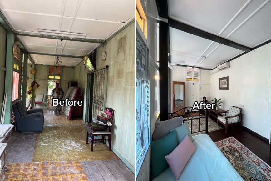 makoever rumah papan lawas © TikTok makoever rumah papan lawas © TikTok