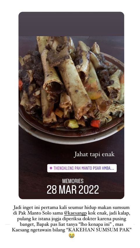 Jokowi pernah khawatir dengan kesehatan Erina © Instagram