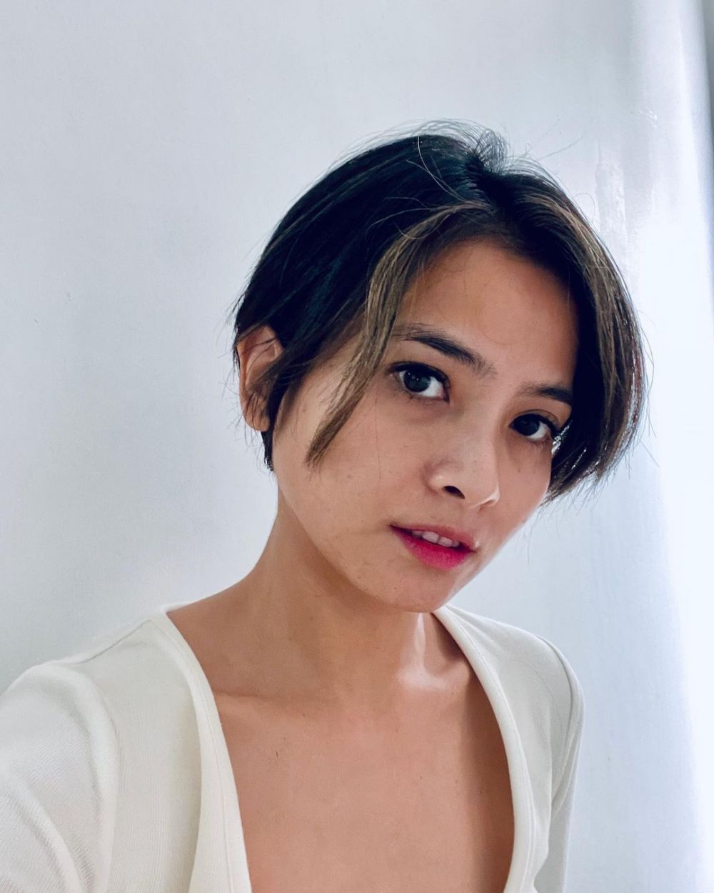 Acha Septriasa potong rambut cepak © Instagram/@septriasaacha