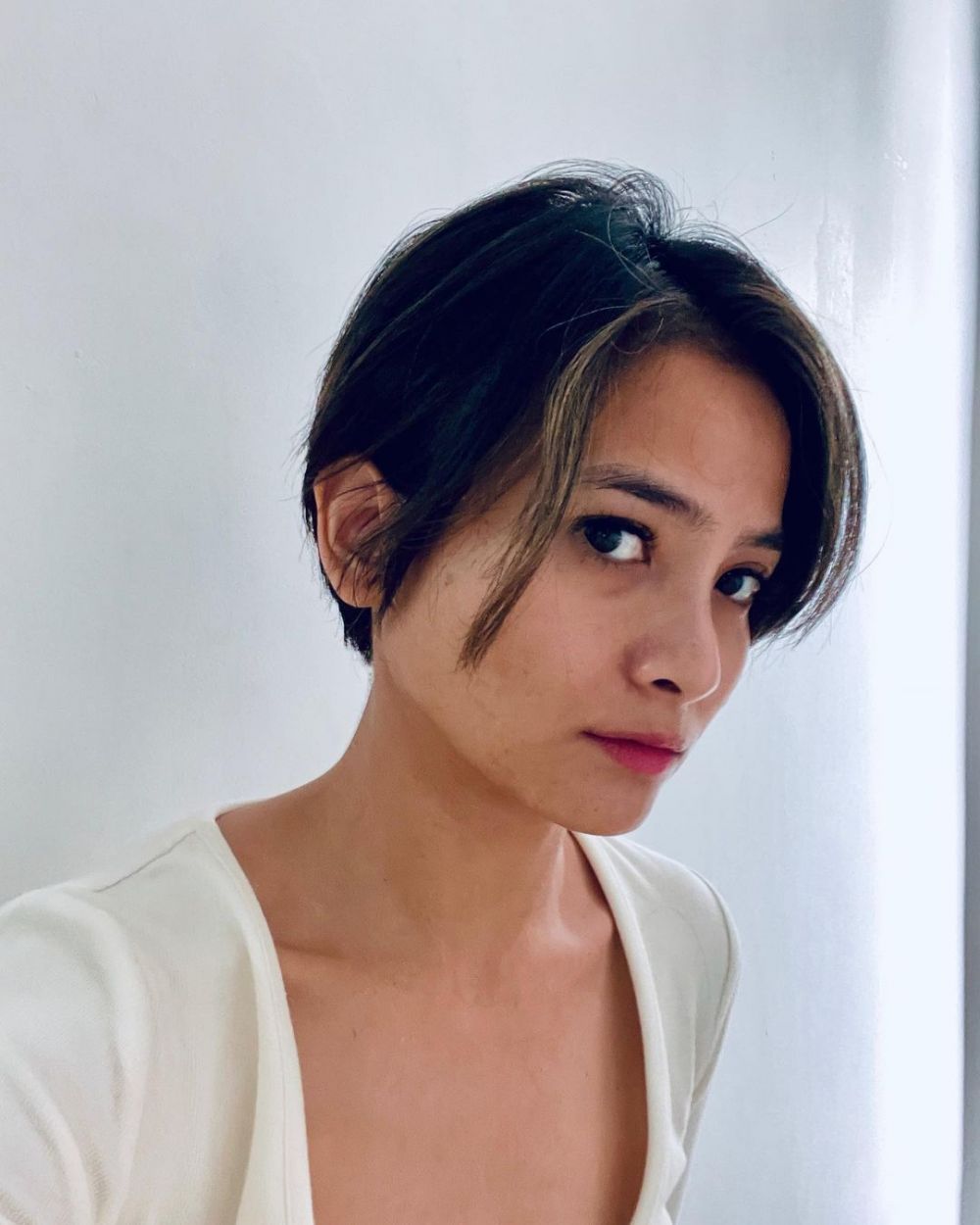 Acha Septriasa potong rambut cepak © Instagram/@septriasaacha