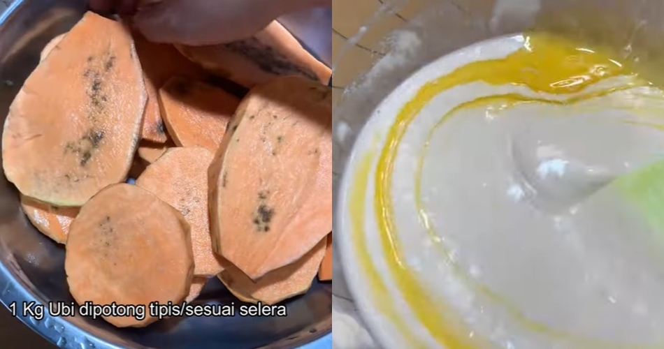 Cara goreng ubi krispi agar empuk, tak menyerap banyak minyak, dan renyahnya tahan lama