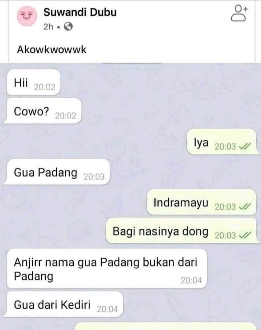 momen nyeleneh kenalan di chat © berbagai sumber momen nyeleneh kenalan di chat © berbagai sumber