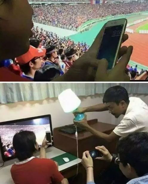 usaha orang biar kelihatan keren Berbagai sumber