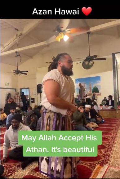 Adzan langgam Hawaii TikTok Adzan langgam Hawaii TikTok