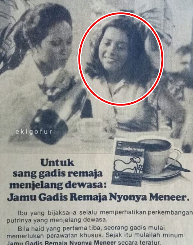 Remaja cantik di iklan jamu era 80-an © 2023 brilio.net