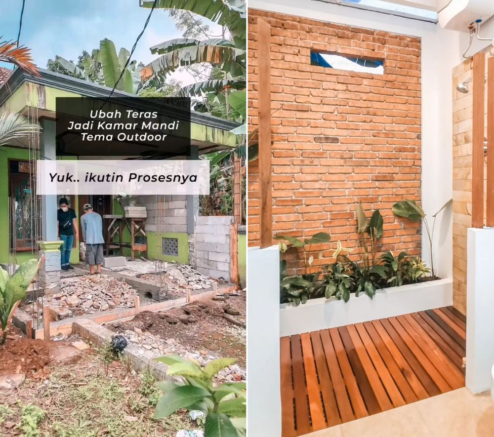 makeover rumah tua lapuk © Instagram