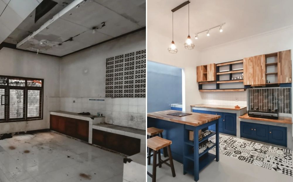 makeover rumah tua lapuk © Instagram